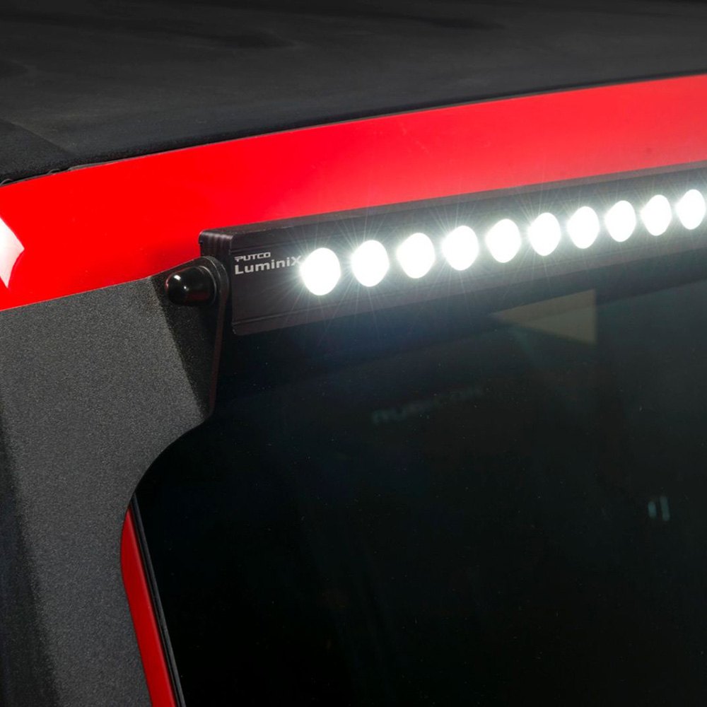 Putco® 10050JK Windshield Frame Mounted Luminix 50" 135W Slim Combo Spot/Flood Beam LED Light