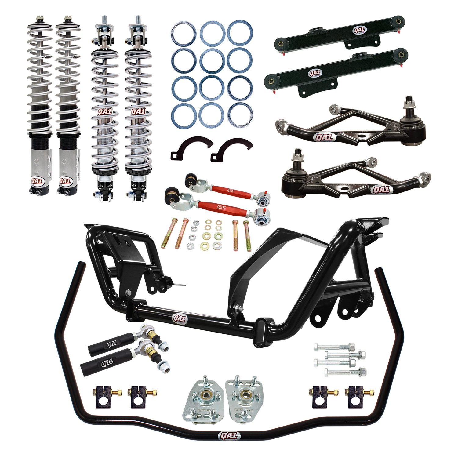 Qa1® Ford Mustang 1979 Drag Racing Front And Rear Suspension Kit Level 2