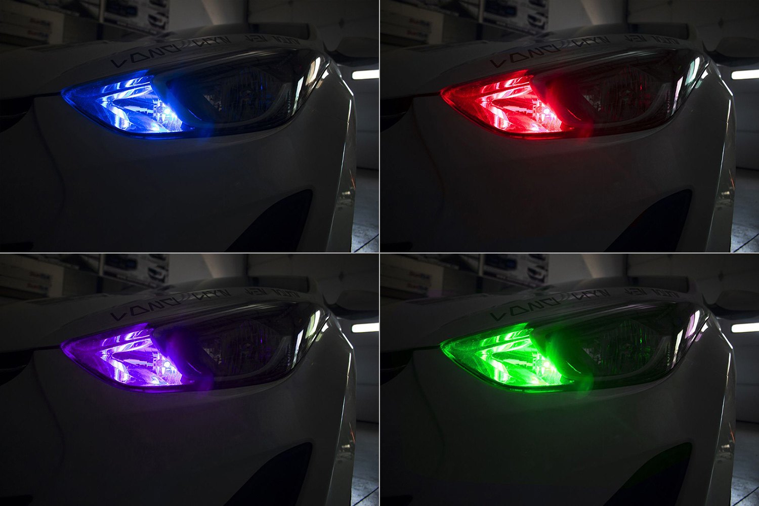 Para For Chevy Impala 2006-2010 2011 2012 2013 Kit de faros LED+