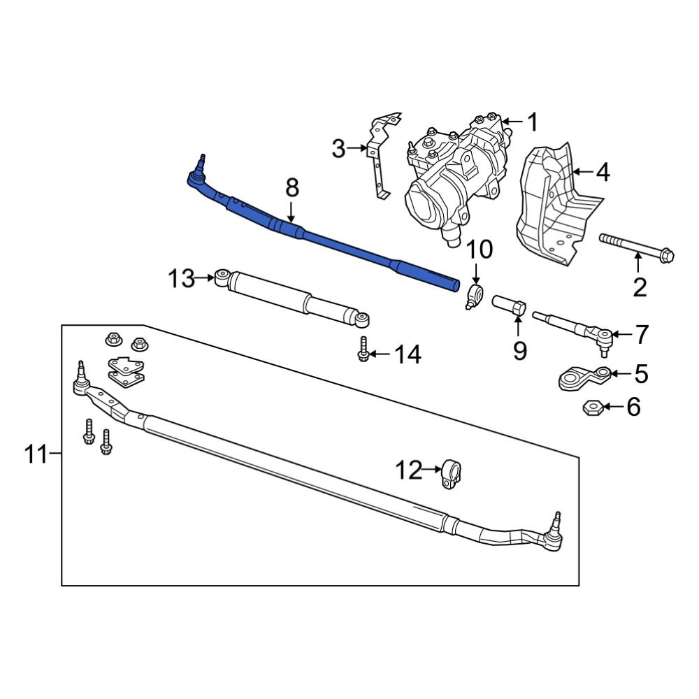 steering-drag-link-for-t2-bay-1968-05-79-oenr-211415701-g-top-meyl