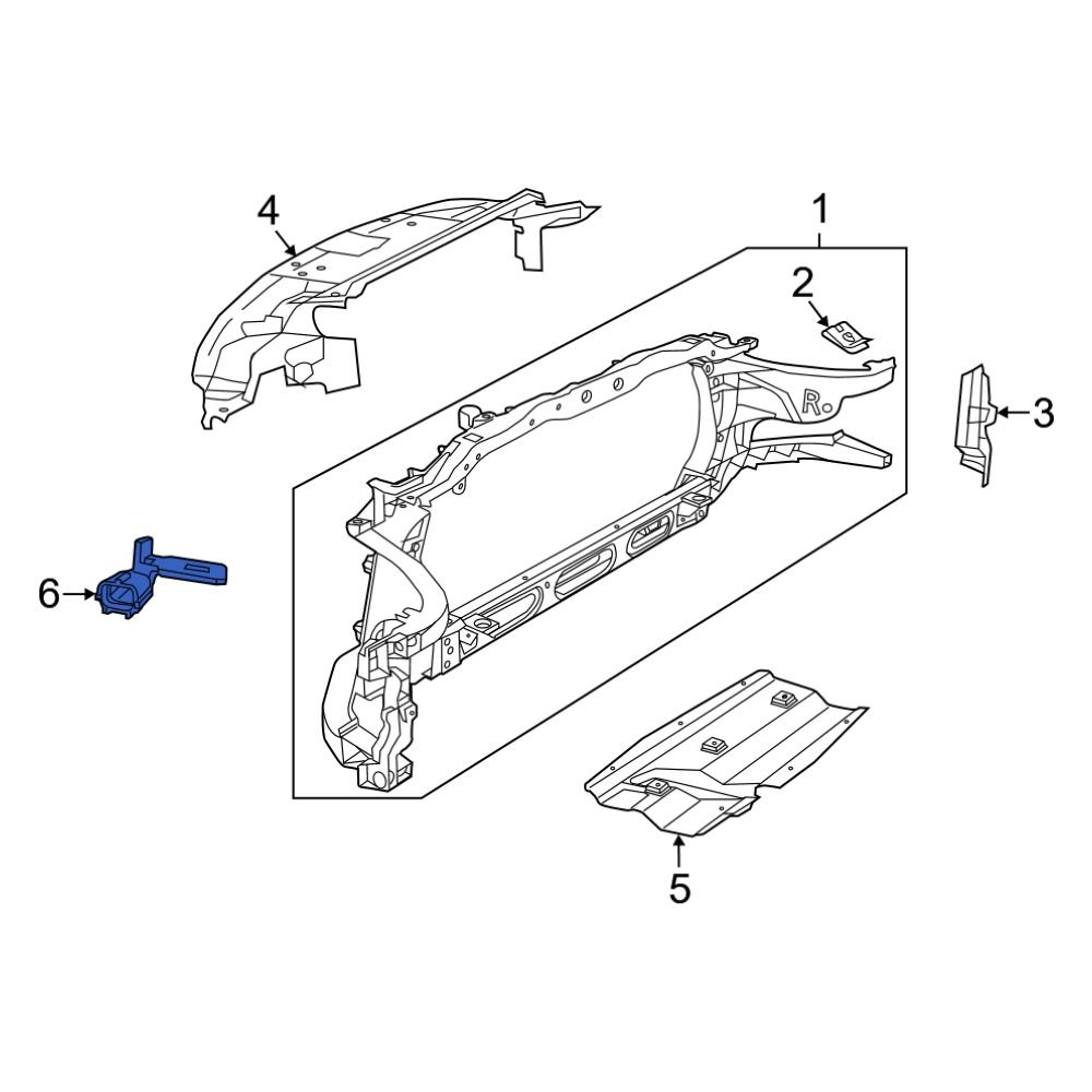 Ram OE 68518243AA Ambient Air Temperature Sensor