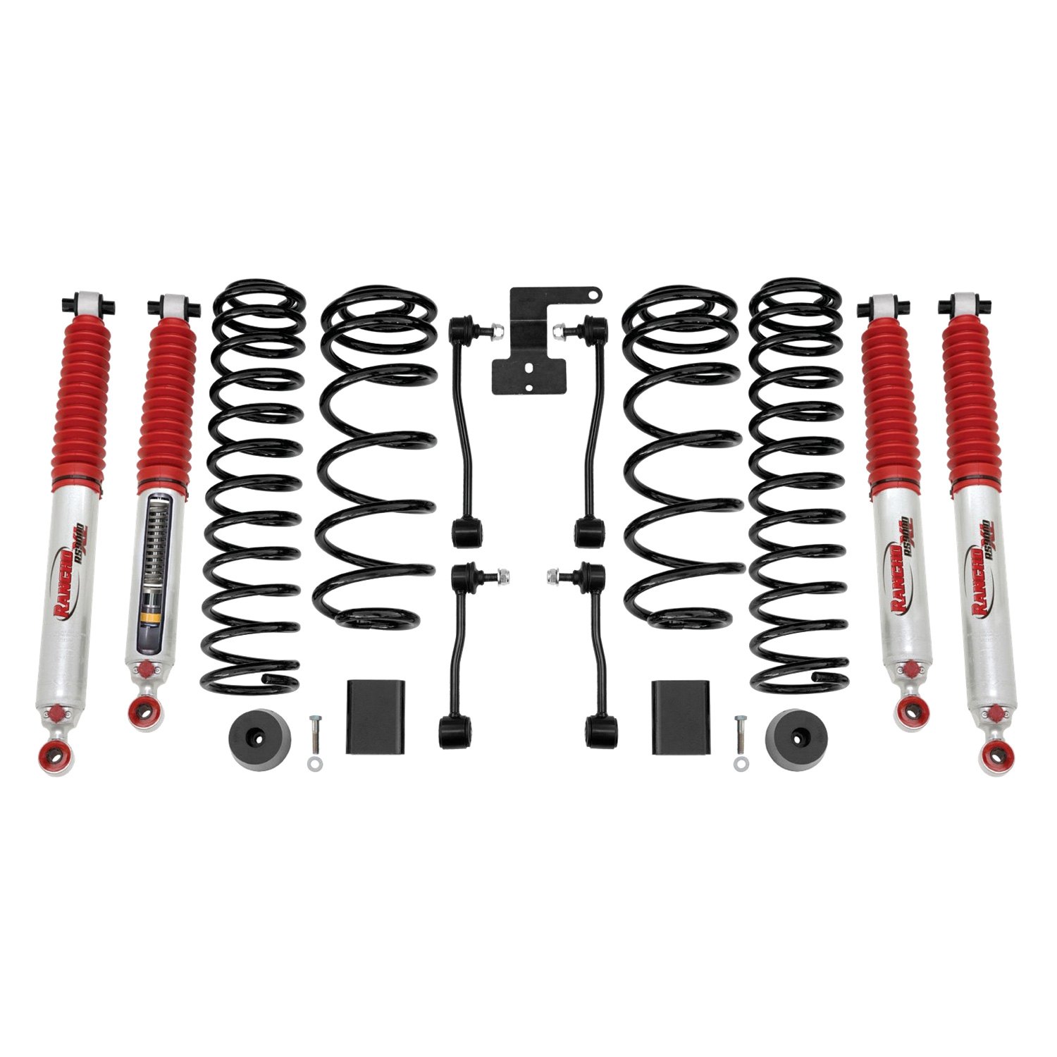 Rancho® RS66130BR9K 2.5"3.5" Sport System Front and Rear Suspension