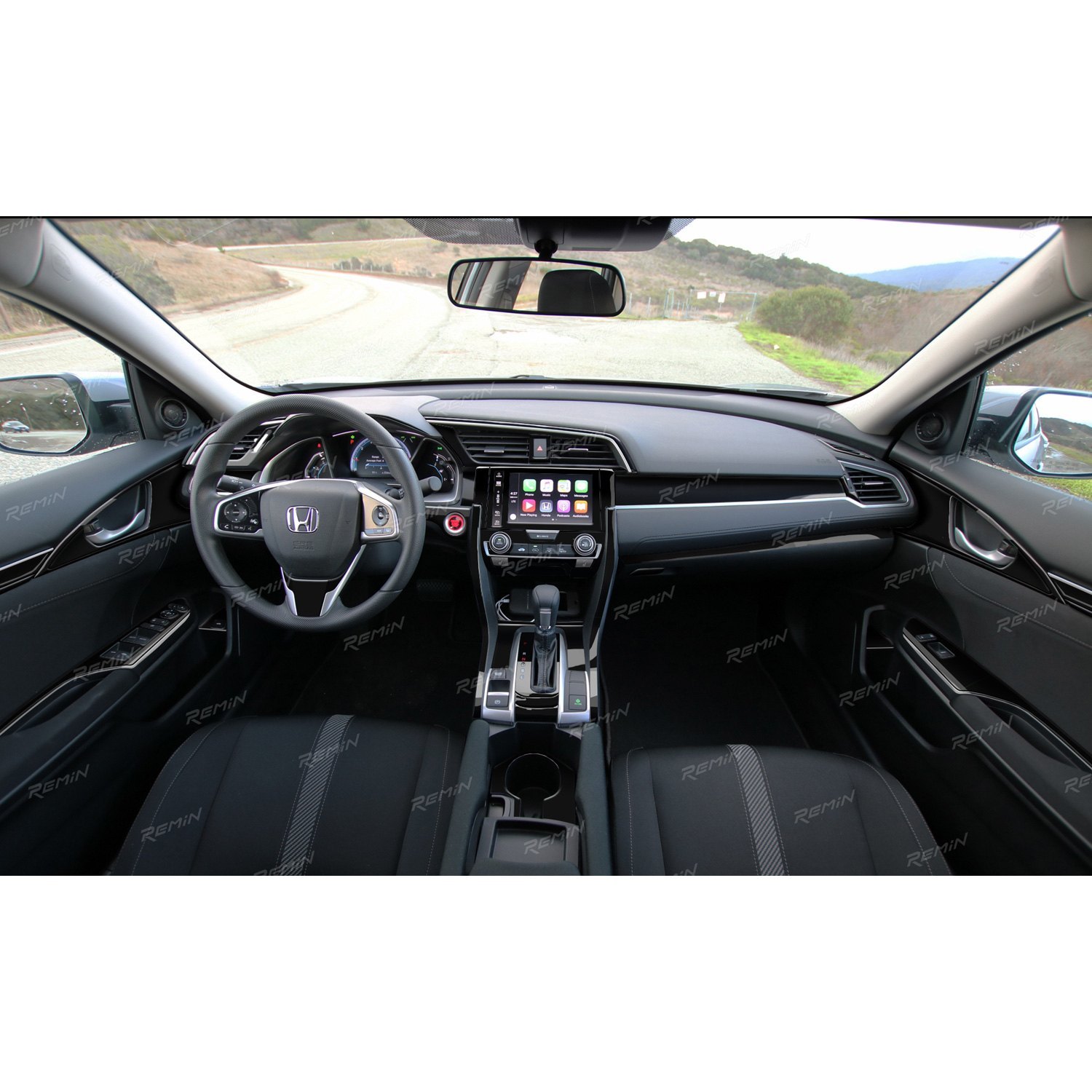 Remin Honda Civic With Digital Climate Control 2017 Dash Kit