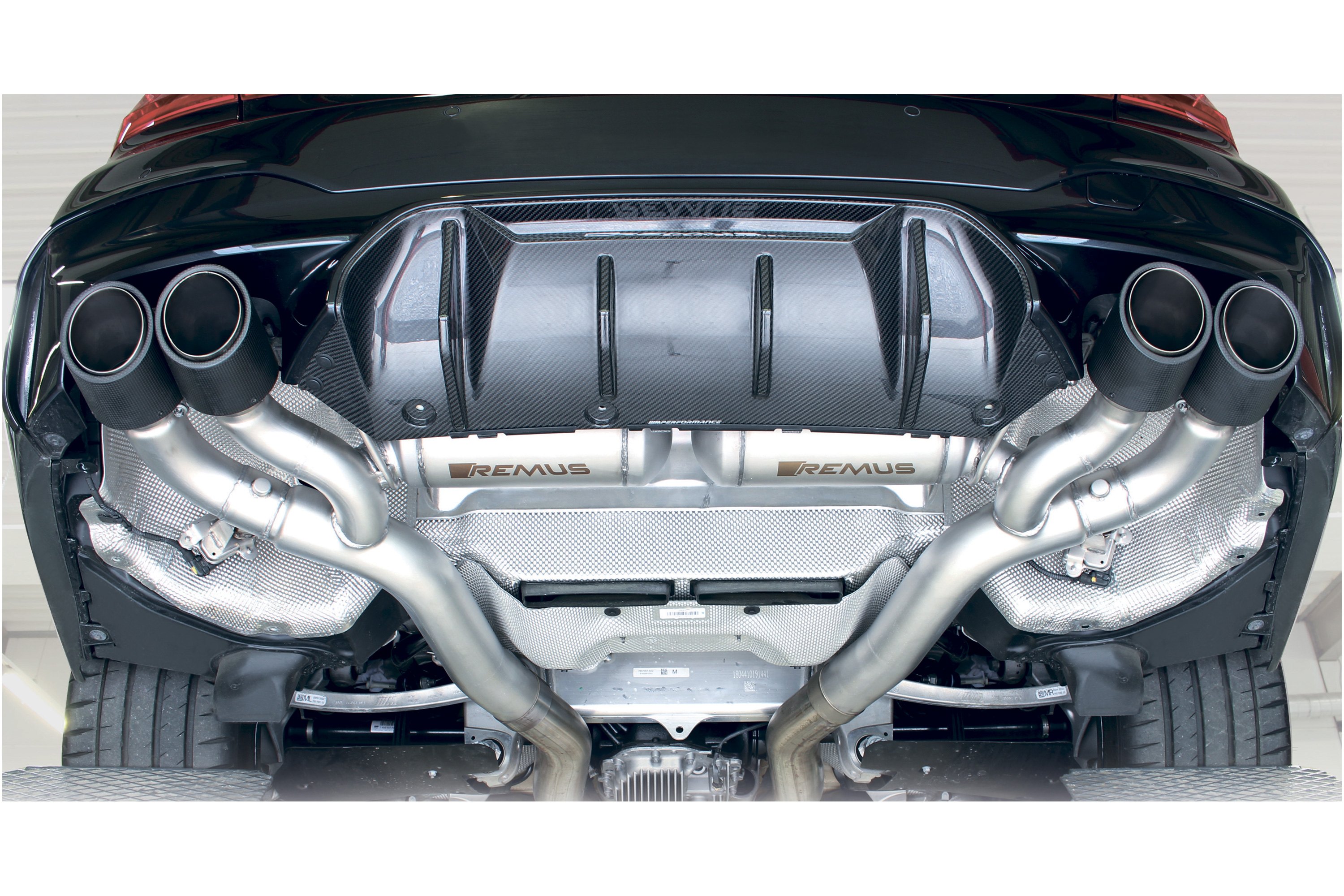 Remus ® - Stainless Steel Racing Cat-Back Exhaust System, BMW 5-Series.