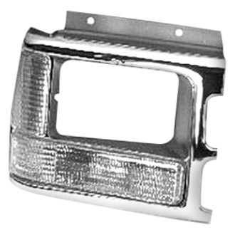 For Dodge Dakota OE Replacement Chrome Bezel Headlights Bumper Head Lamps Driver/Passenger Combo 