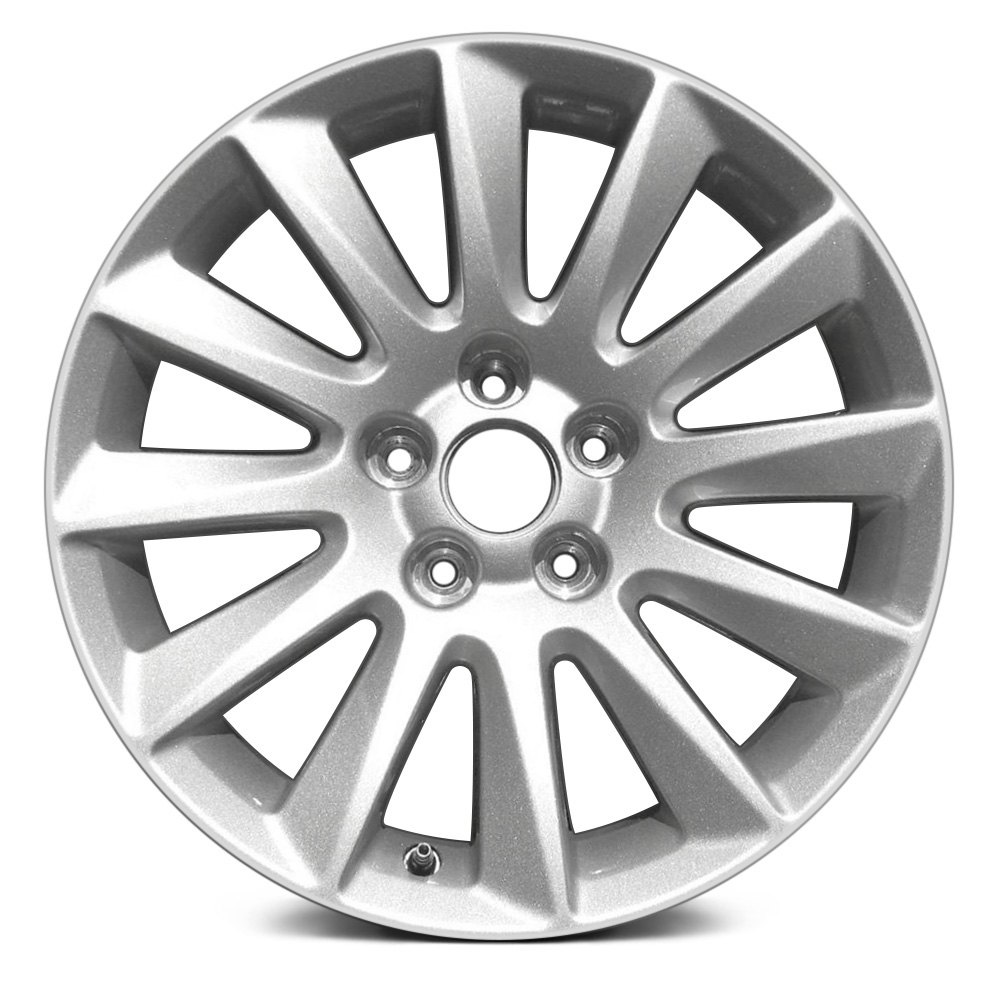 Replace® ALYCI013U20 - 12 Turbine-Spoke Silver 17x7 Alloy Factory Wheel ...