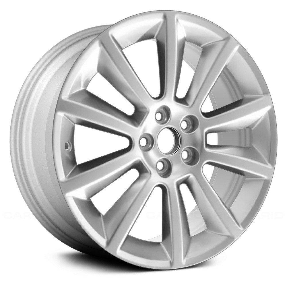 Replace® - Ford Flex 2010 5 V-Spoke Silver 20x8 Alloy Factory Wheel ...