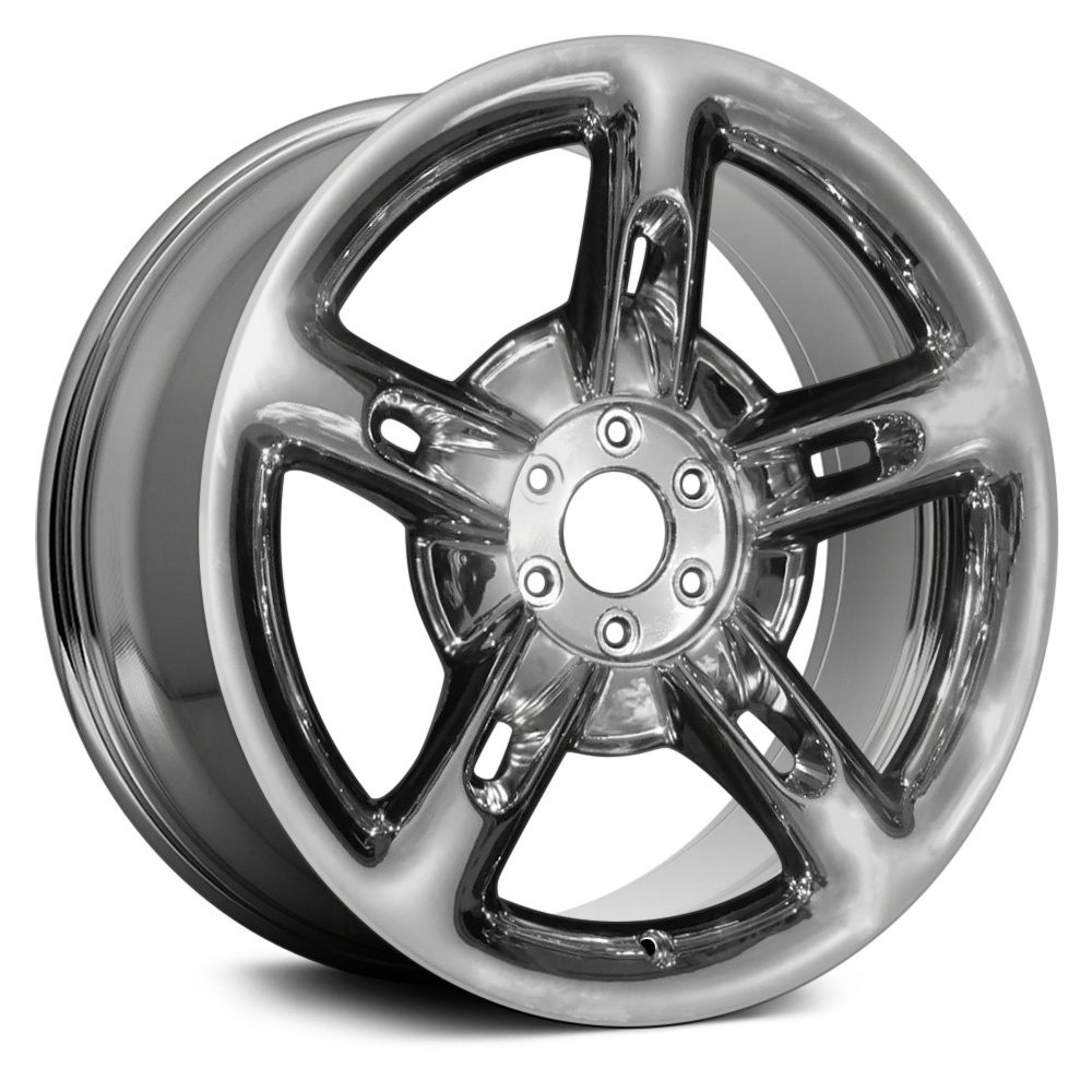 Replace Alyu85 5 Spoke Oe Chrome x10 Alloy Factory Wheel Remanufactured