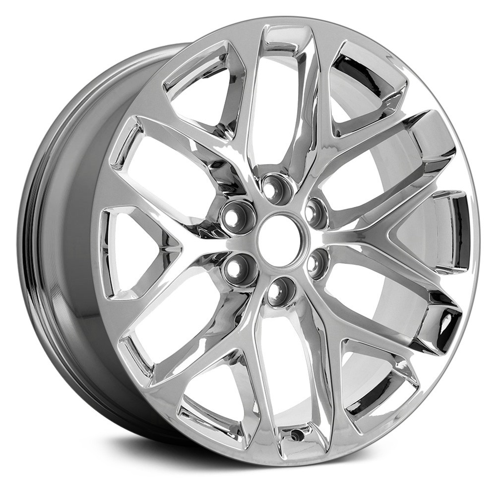 Replace® ALYGR060U85N - 6 Y-Spoke Chrome 22x9 Alloy Factory Wheel - Replica
