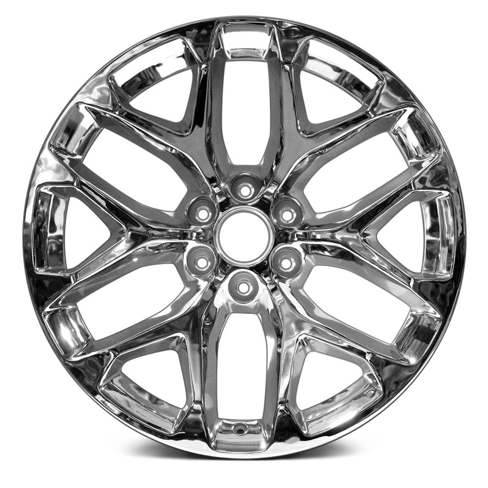 Replace® ALYGR060U85N - 6 Y-Spoke Chrome 22x9 Alloy Factory Wheel - Replica