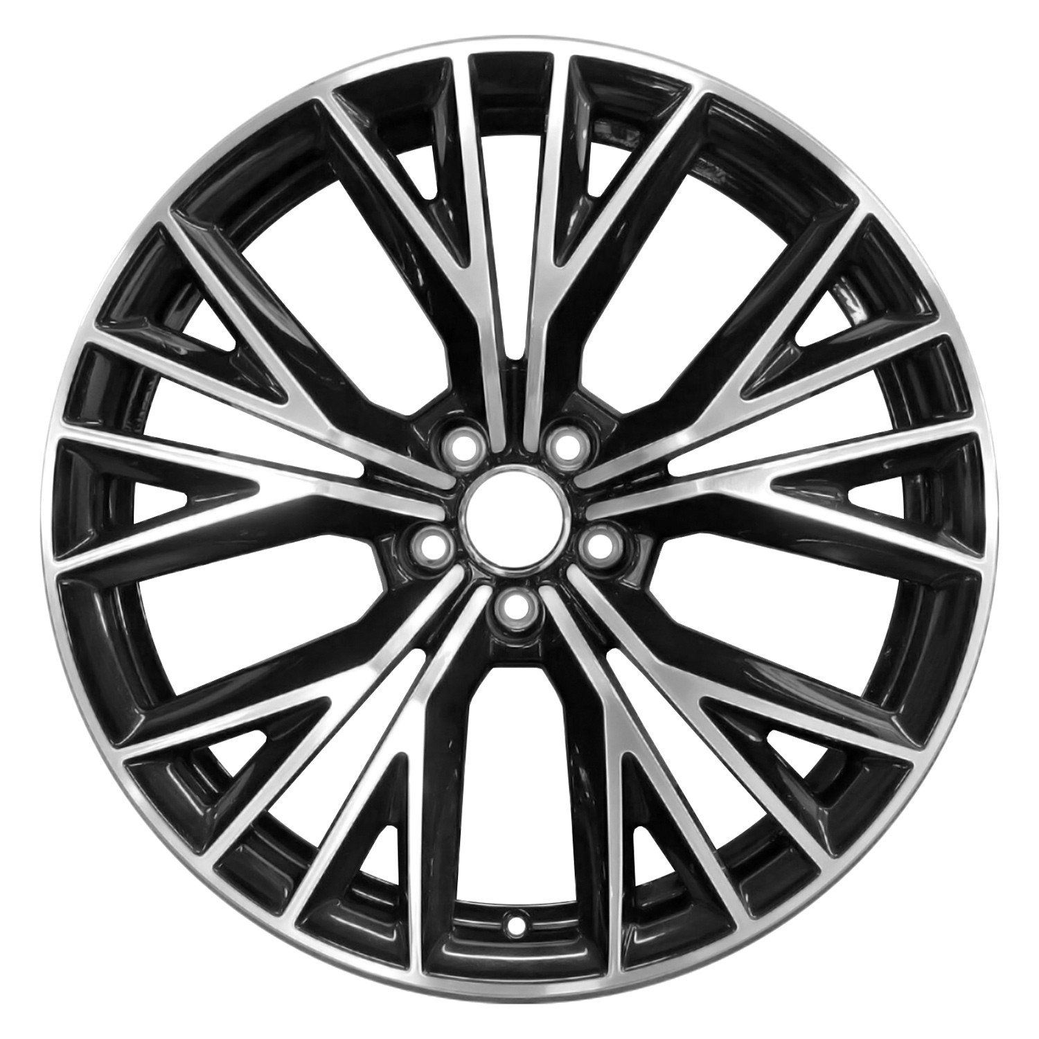 Replace® ALYAY033U45 - 10 Y-Spoke Machined Gloss Black 20x9 Alloy ...