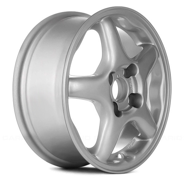 Replace® ALYHO037U20 - 5-Spoke Silver 14x5.5 Alloy Factory Wheel ...