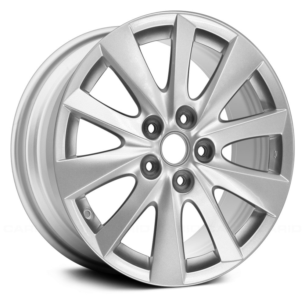 Replace® ALYMC093U20N 10 TurbineSpoke Sparkle Silver 17x7 Alloy