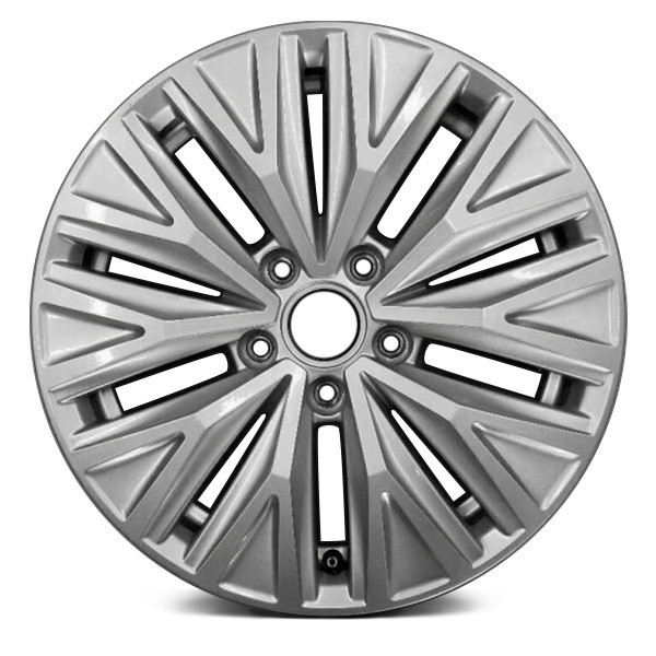 Replace® ALYWB021U20 - 10-Slot Silver 16x6.5 Alloy Factory Wheel ...