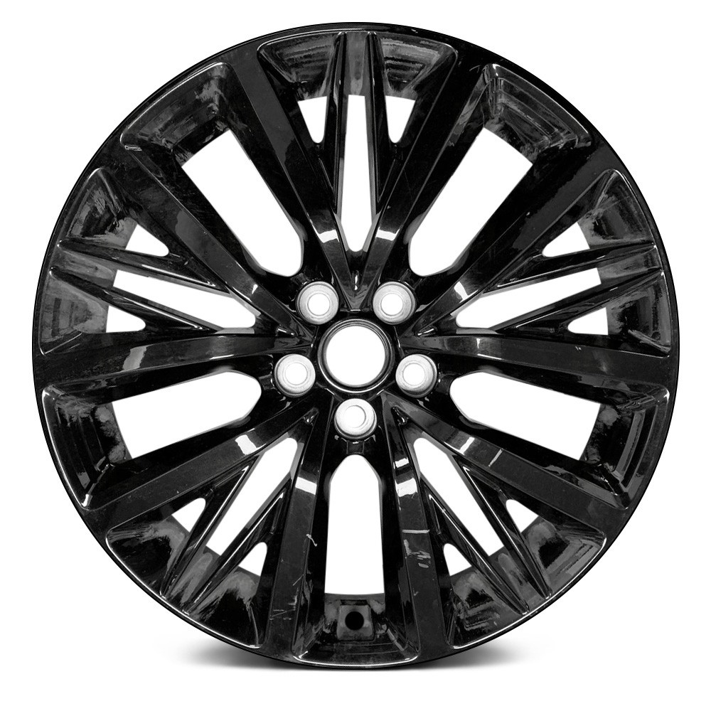 Replace® ALYKL068U45 - 20-Spoke Black 20x7.5 Alloy Factory Wheel ...