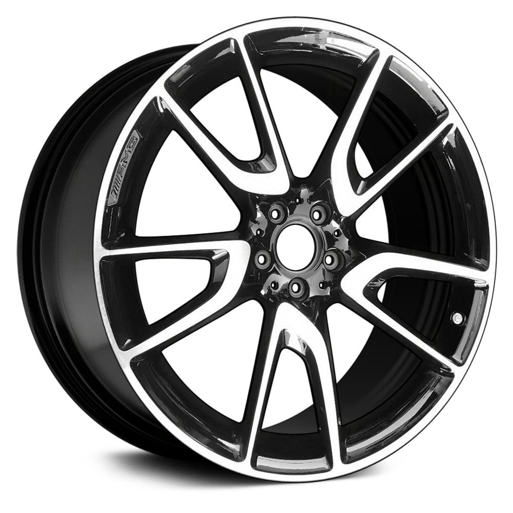 Replace® ALYMQ055U45 10Spoke Machined and Gloss Black 21x8.5 Alloy