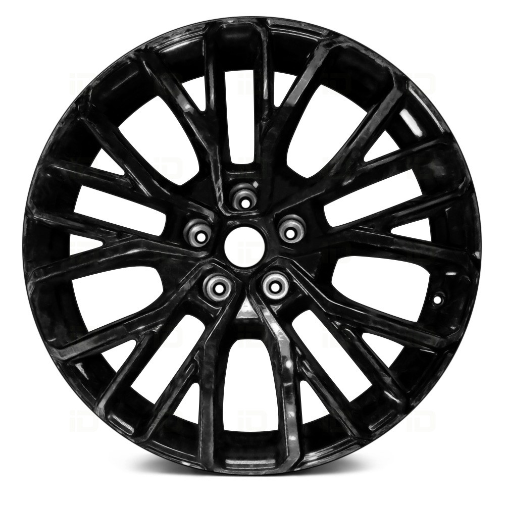 Replace® ALYJG050U45 - 10 Split-Spoke Gloss Black 21x9 Alloy Factory ...