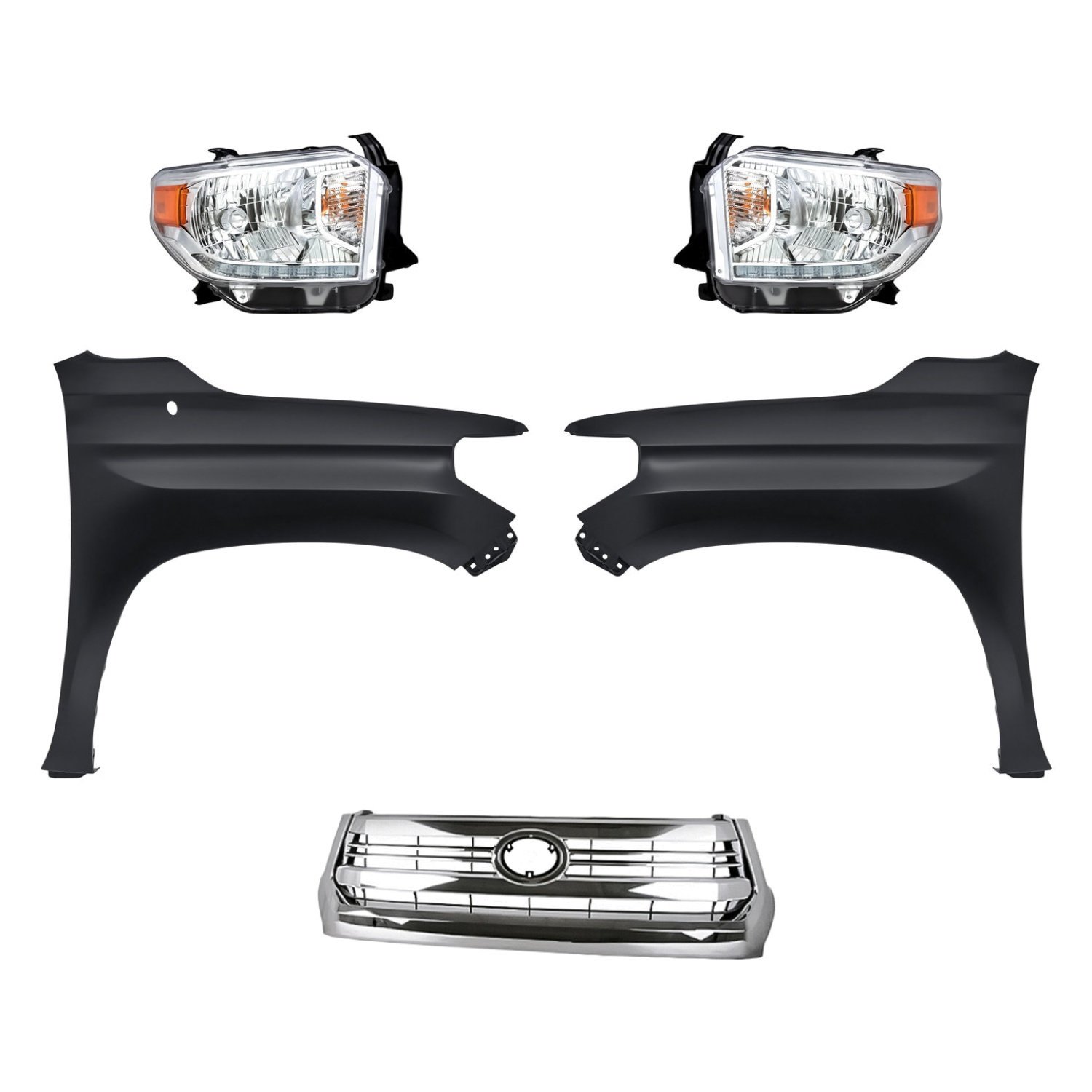 Grilles For Toyota Tundra Aazon.co: Front Driver Side Fender For