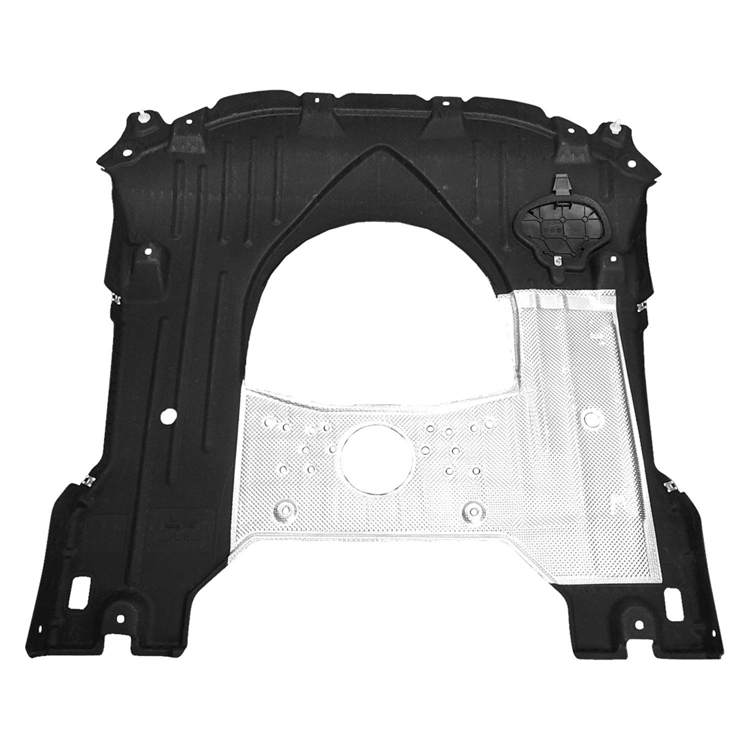 Replace® CH1228177C Front Rearward Engine Splash Shield (CAPA Certified)