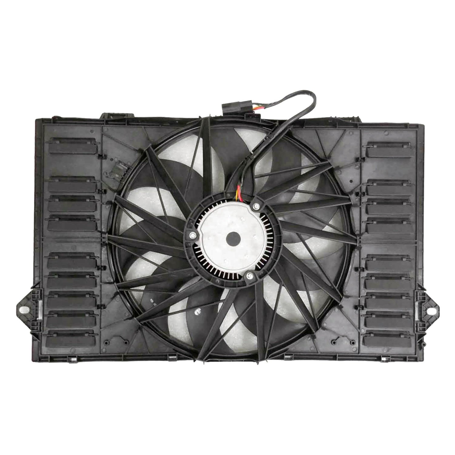 Replace® PO3115102 Dual Radiator and Condenser Fan Assembly