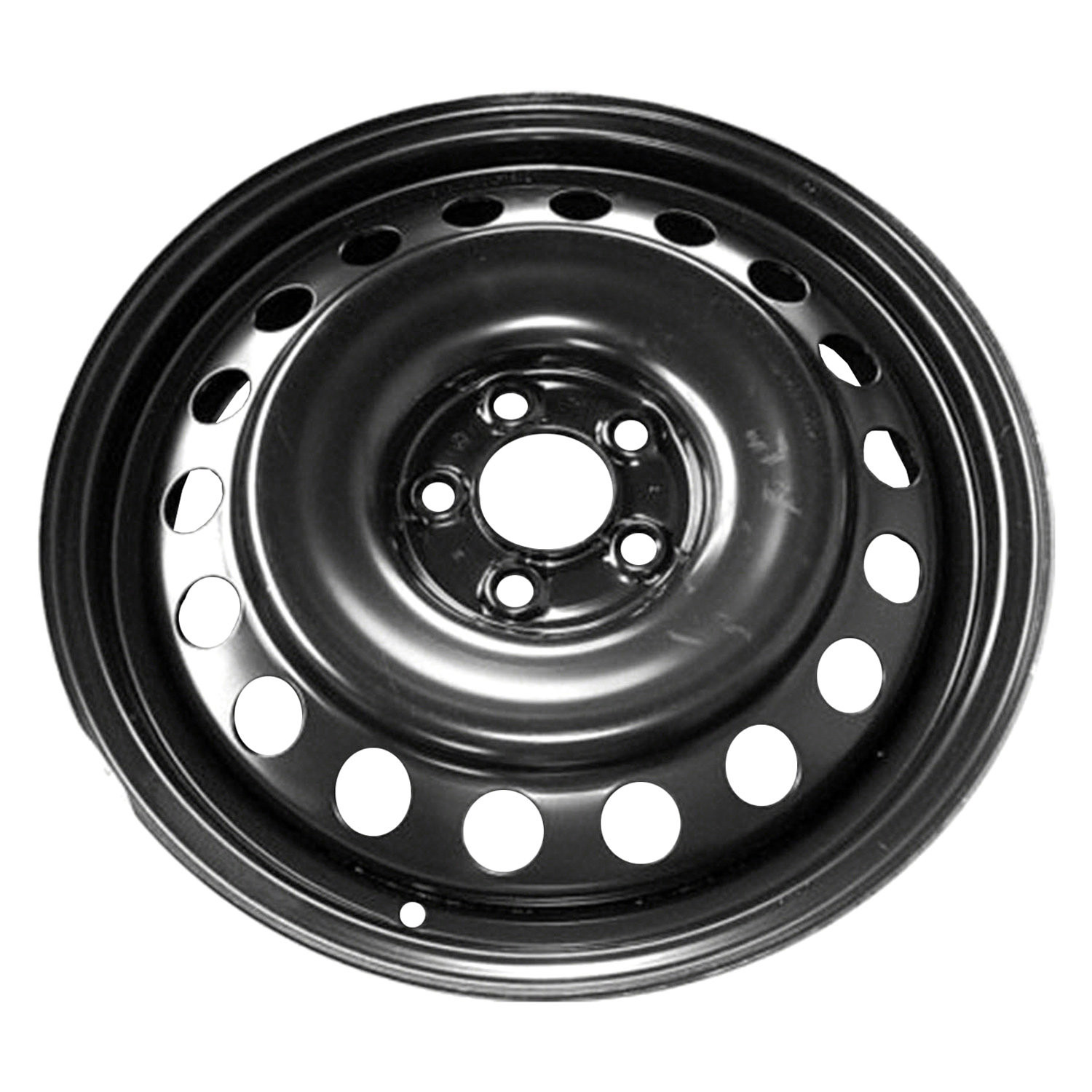 Replace® STLCM041U45 - 18-Hole Black 18x4 Steel Factory Wheel ...