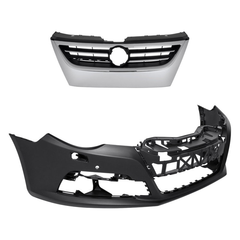 Replacement BNDL-236593 - 2-Piece (Front Bumper Cover, Grille ...