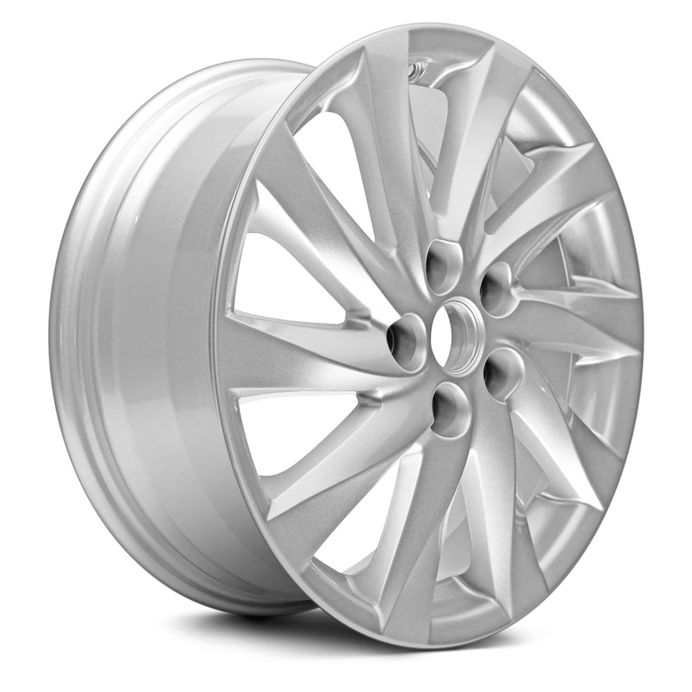 Replacement ID0607AA0614R00 - 10 Turbine-Spoke Painted Silver 17x7 ...