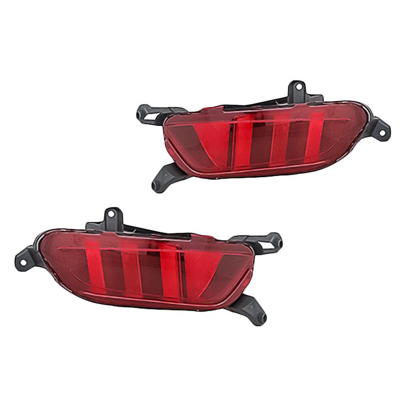 Replacement VS-ID0079AA0234C00 - Rear Driver and Passenger Side Bumper ...