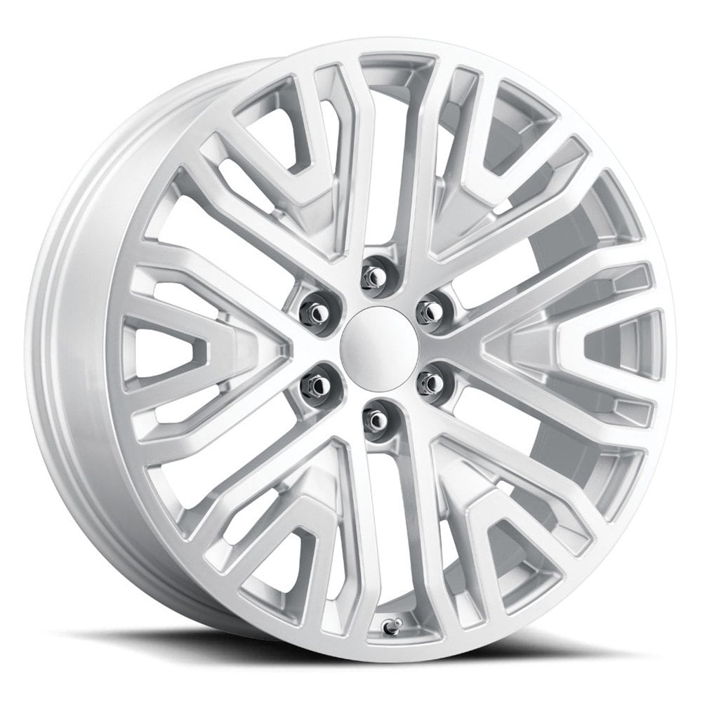 REPLICA TECH® RT-9 Wheels - Silver with Milled Accents Rims