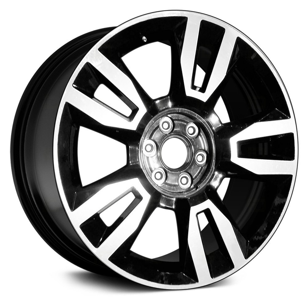 Replikaz® Aly05821u45n Double 5 Spoke Black 22x9 Alloy Factory Wheel Replica 8283