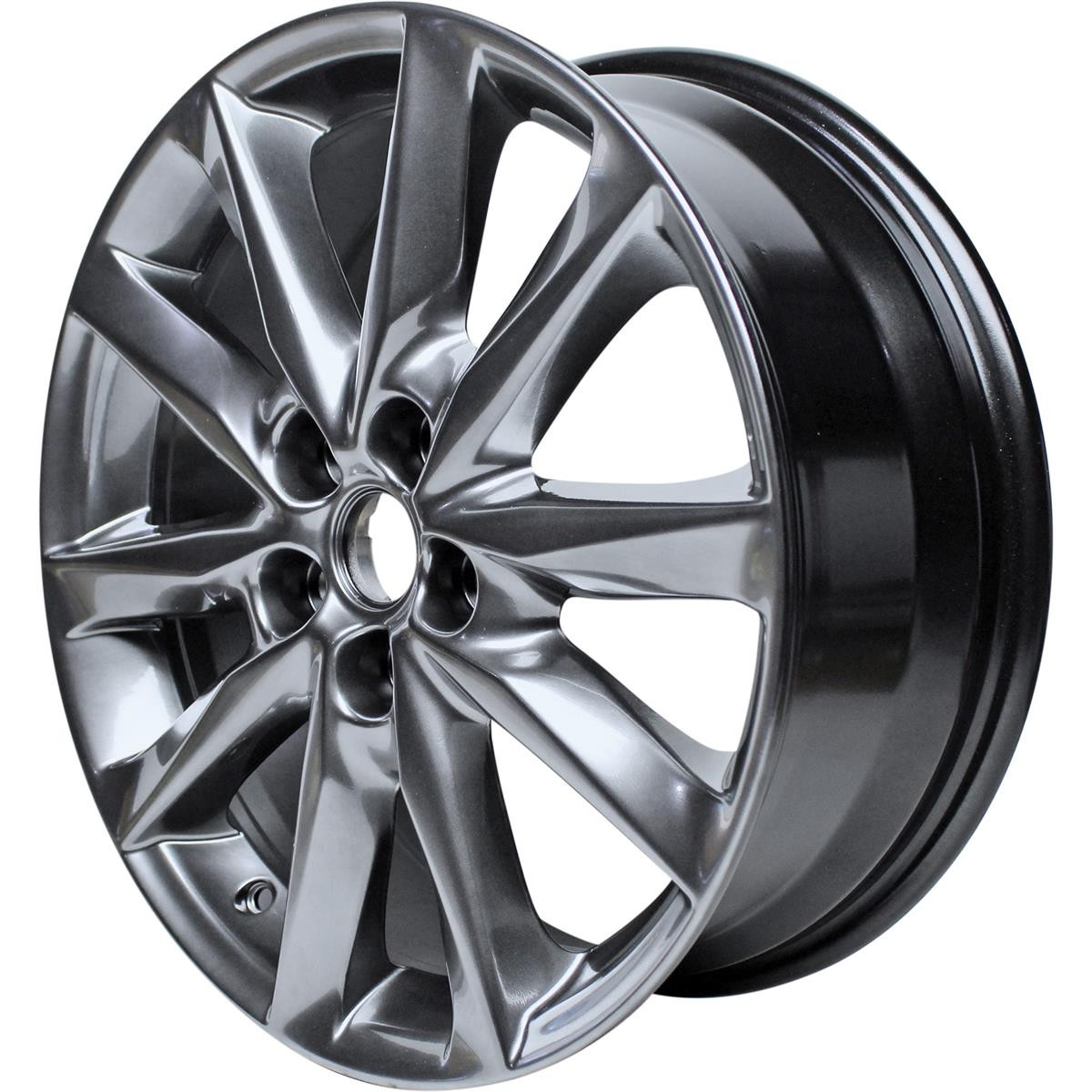 Replikaz® ALY64940U79N - 10 I-Spoke Painted Dark Hyper Silver 18x7 ...