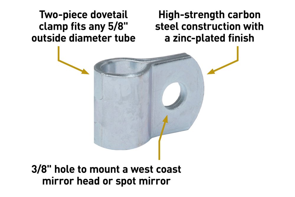 Retrac Mirrors® 607956 - Side View Mirror Bracket