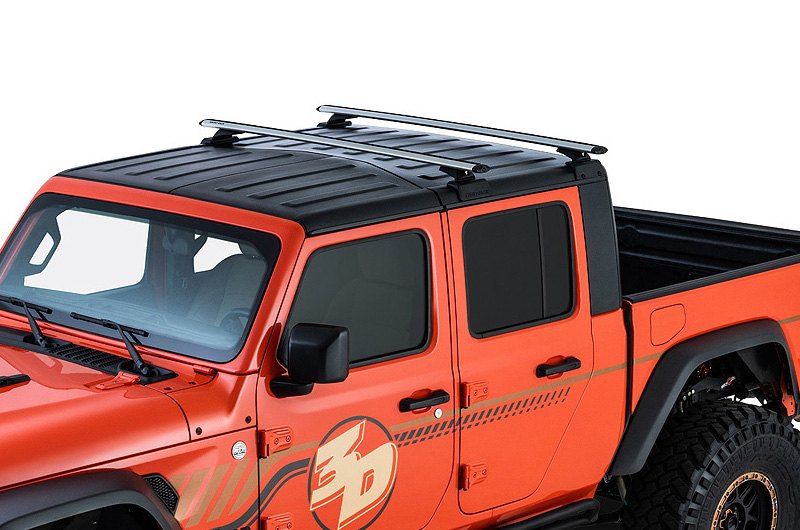 Rhino-Rack® - Jeep Gladiator Naked Roof 2020 Vortex RCL Backbone Mount