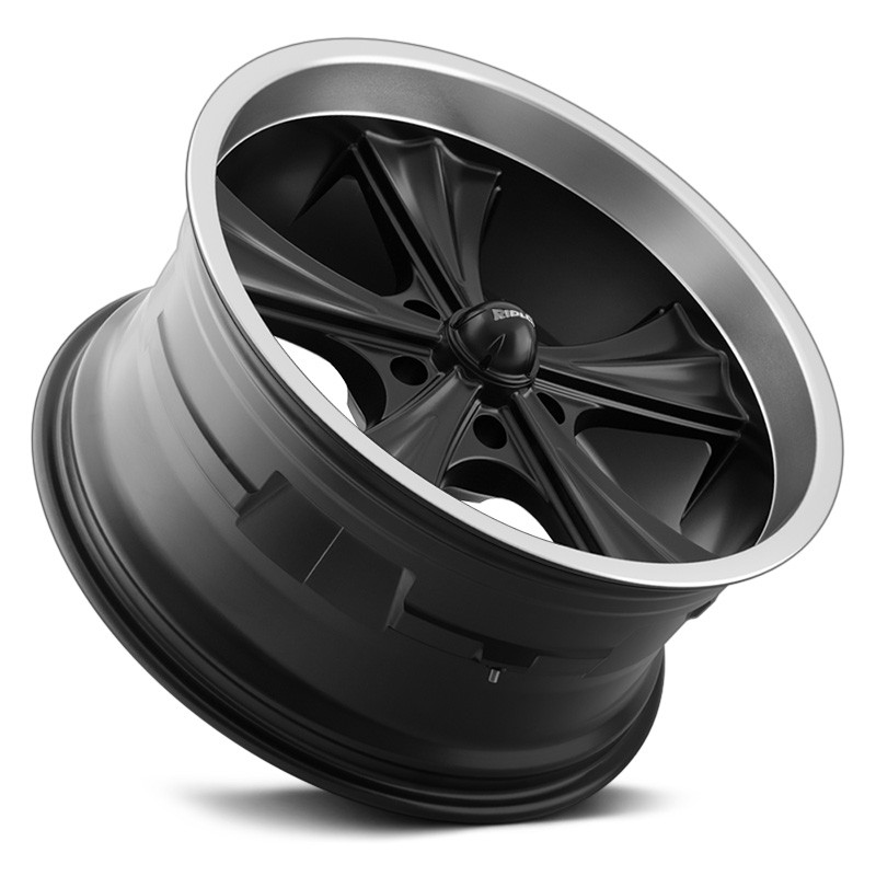 Ridler 651 Wheels 20x8.5 (0, 5x114.3, 83.82) Black Rims Set of 4 eBay.