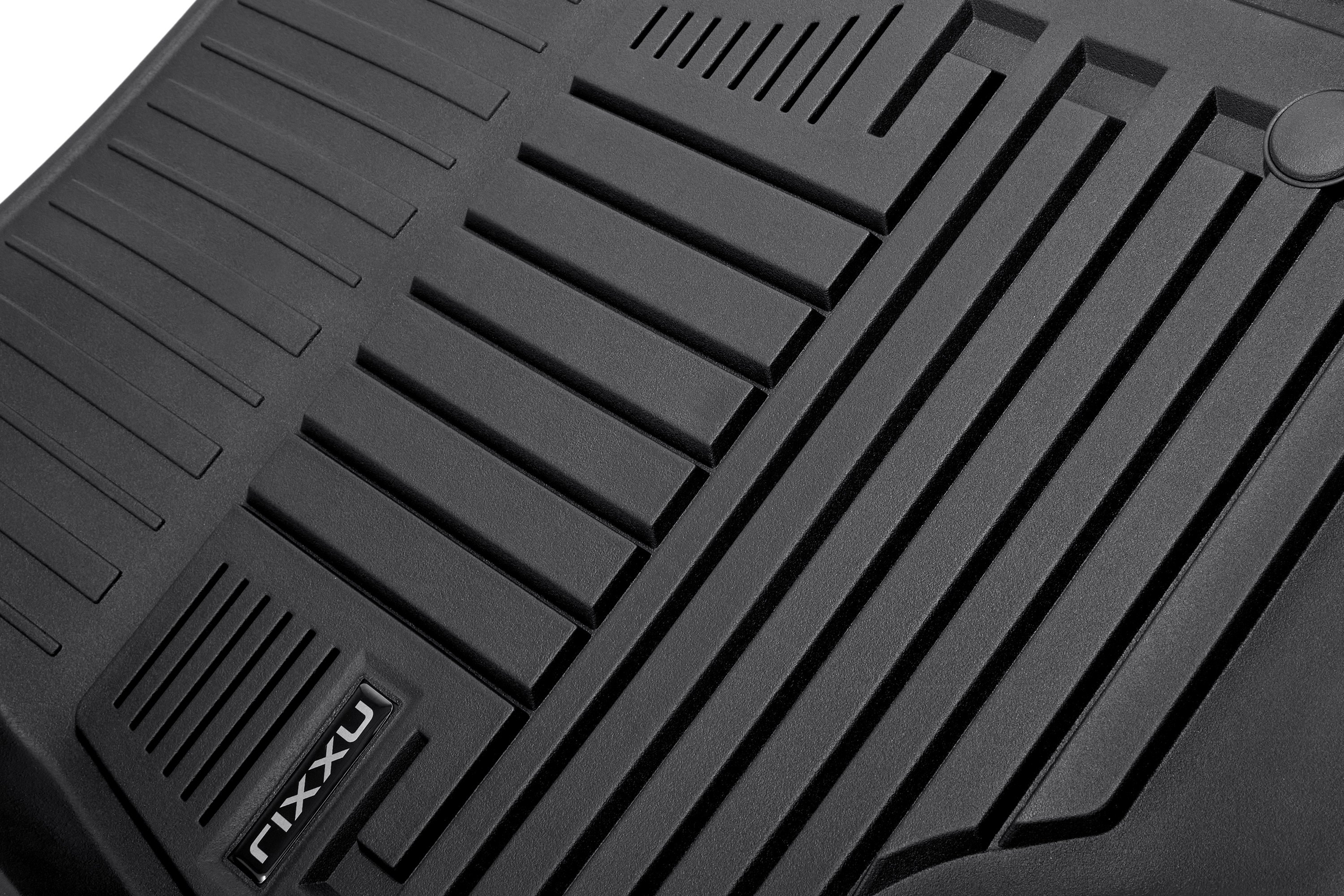 Rixxu™ RM0064 1st Row Black TPE Floor Liners