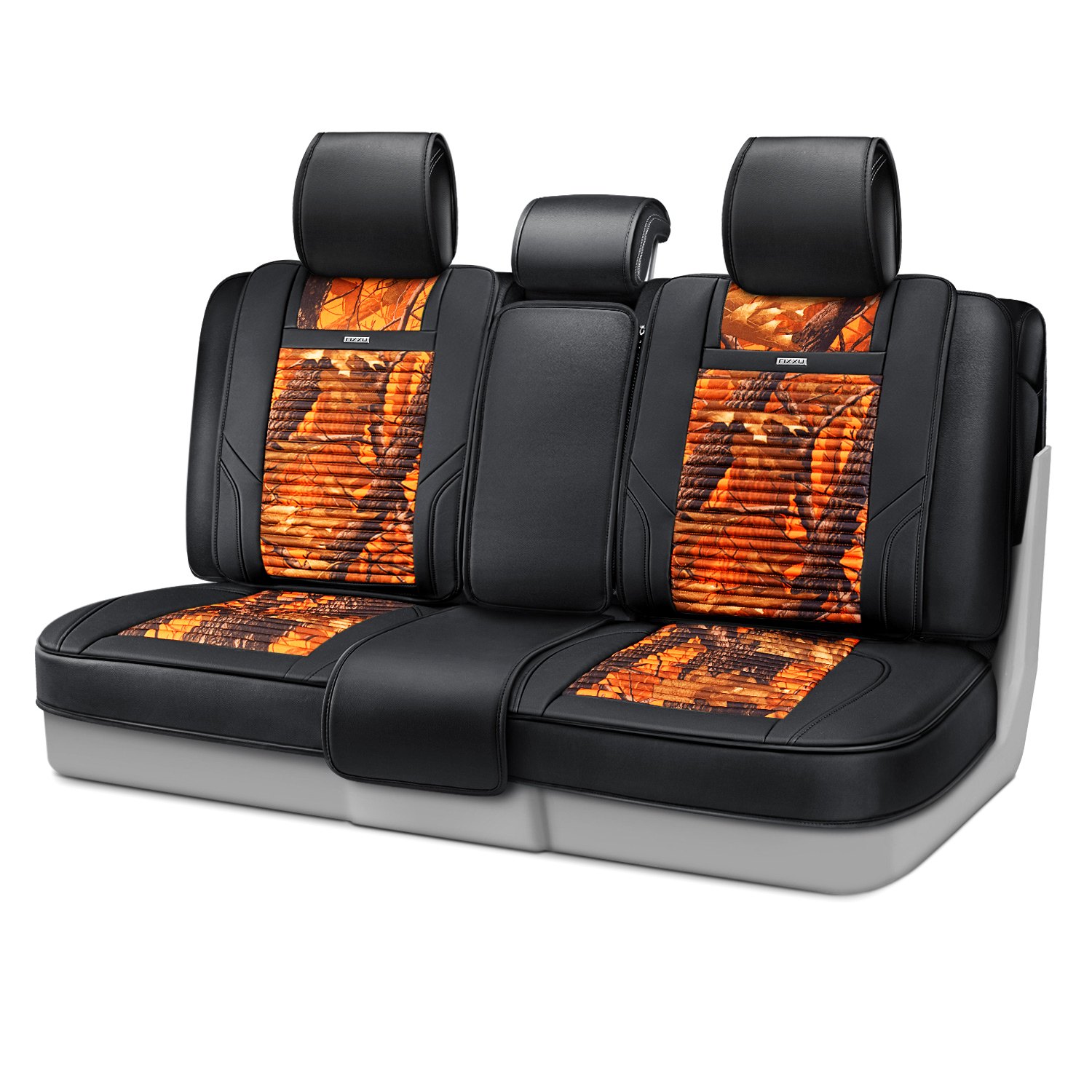 orange camo seat covers