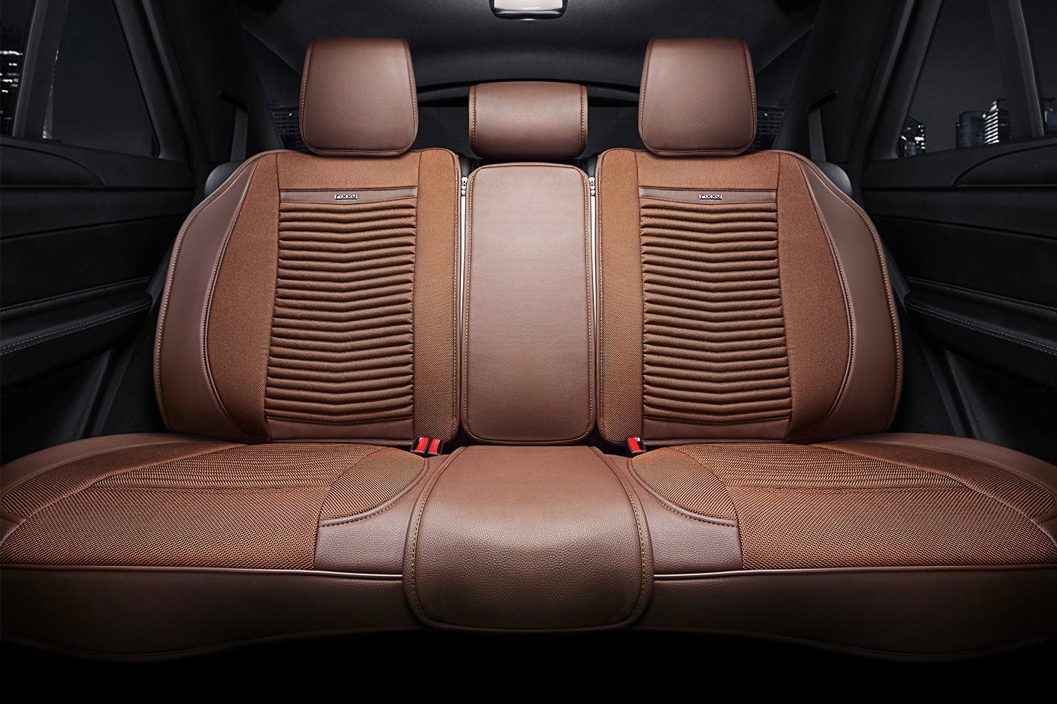 Car & Truck Seat Covers Rixxu SCRD001WSH2ND Classic Series 2nd Row