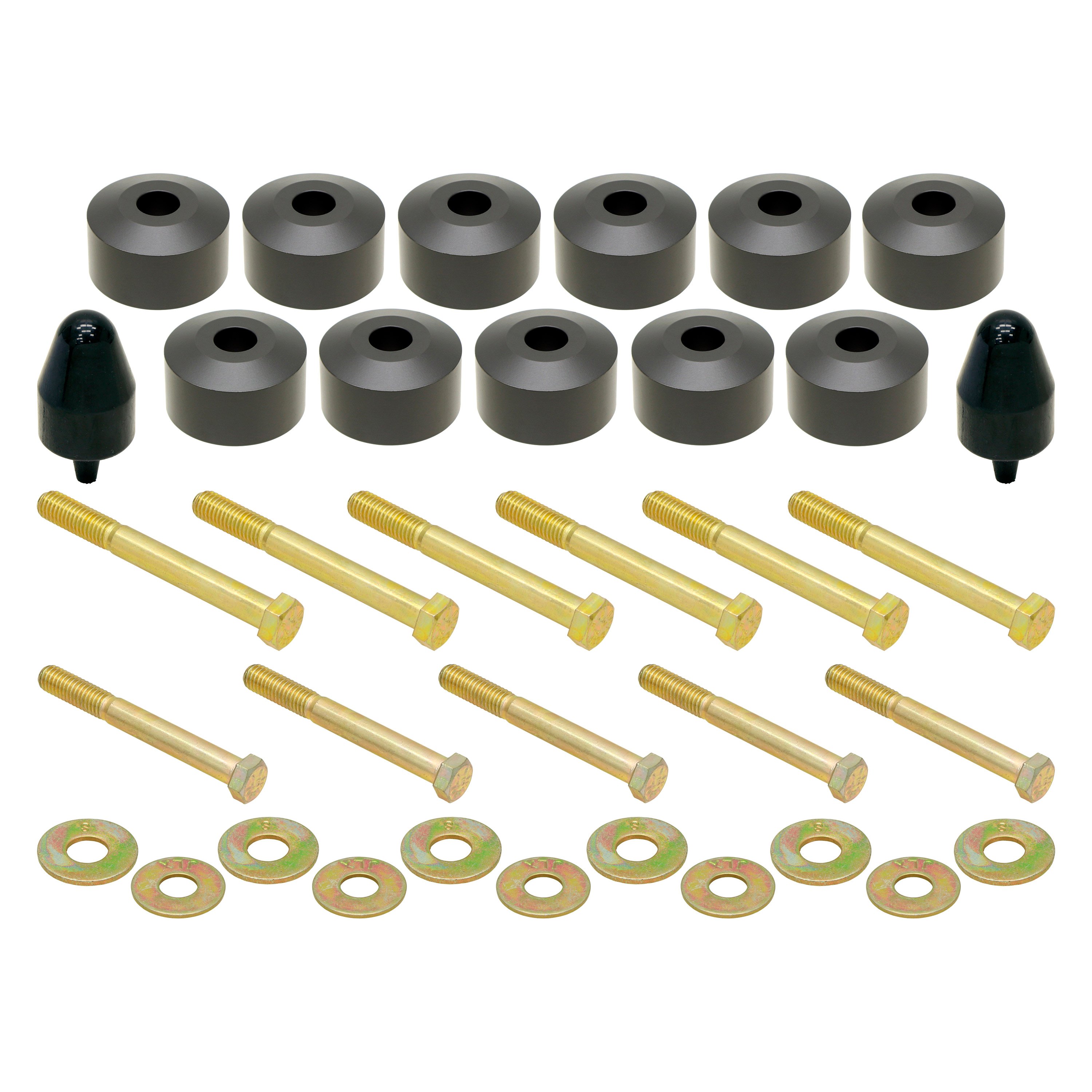 Rock Jock 4x4® 9300 1" x 1" Front and Rear Body Lift Kit