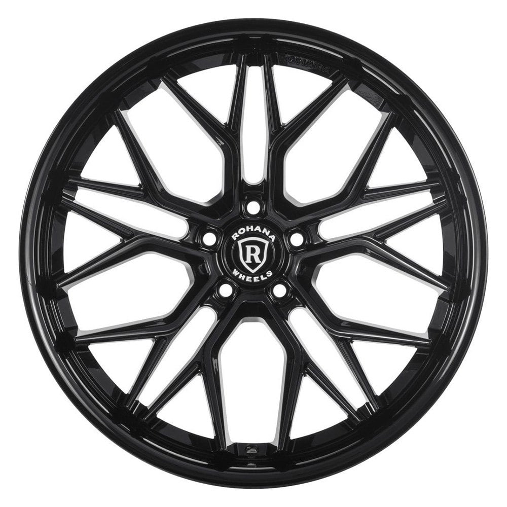 ROHANA® RFC3 Wheels - Gloss Black Rims