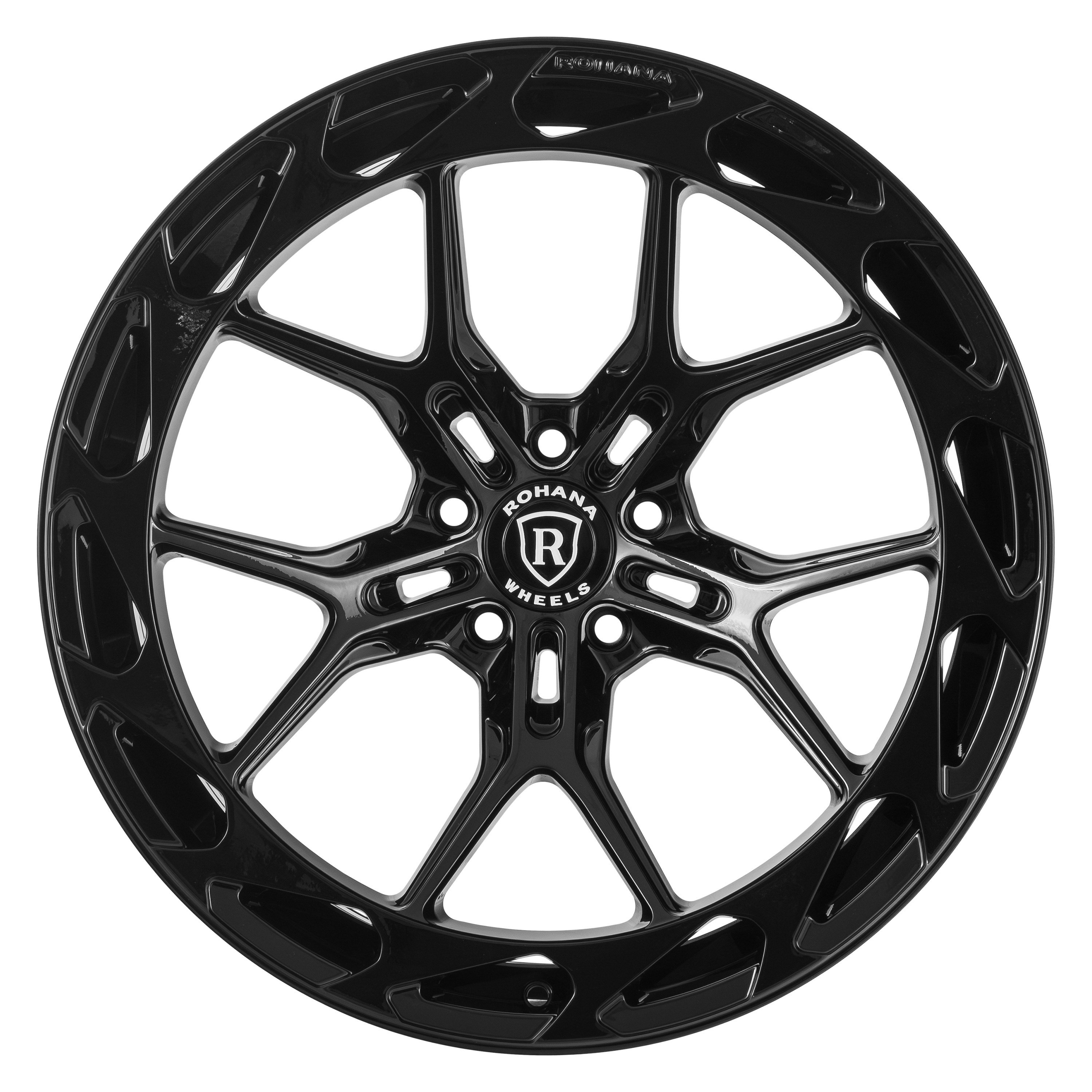ROHANA® RFX19 Wheels - Gloss Black Rims