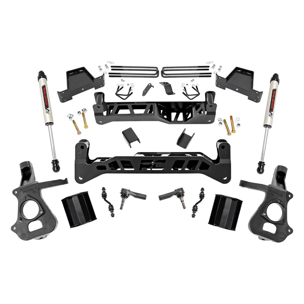 Rough Country® 18770 7" x 5" Front and Rear Suspension Lift Kit