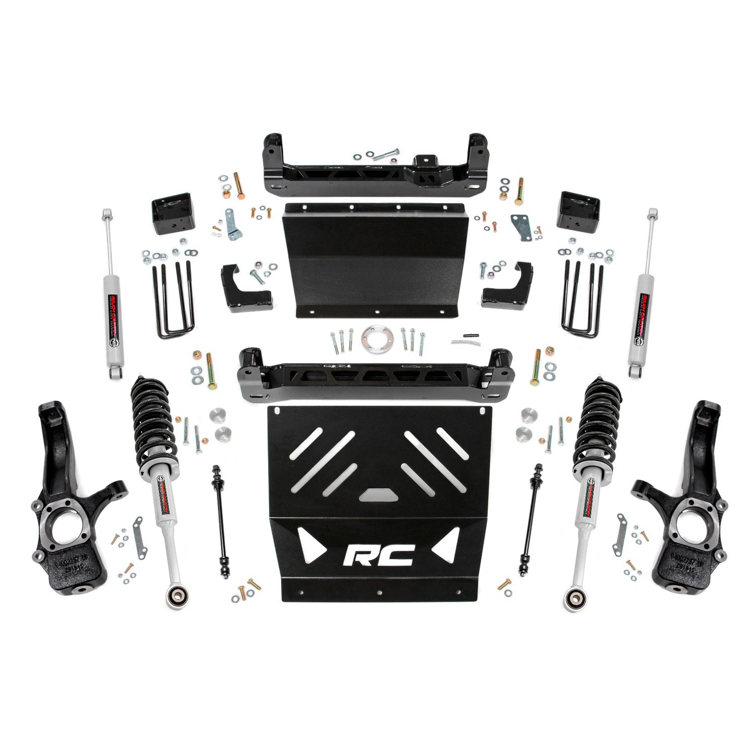 Rough Country® 24133 6" Front and Rear Suspension Lift Kit