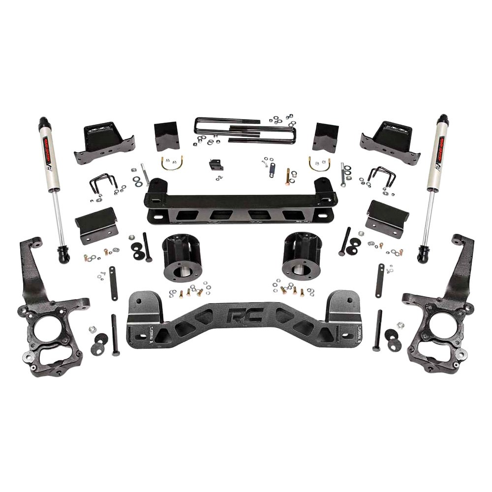 Rough Country® 57370 6" x 5" Front and Rear Suspension Lift Kit