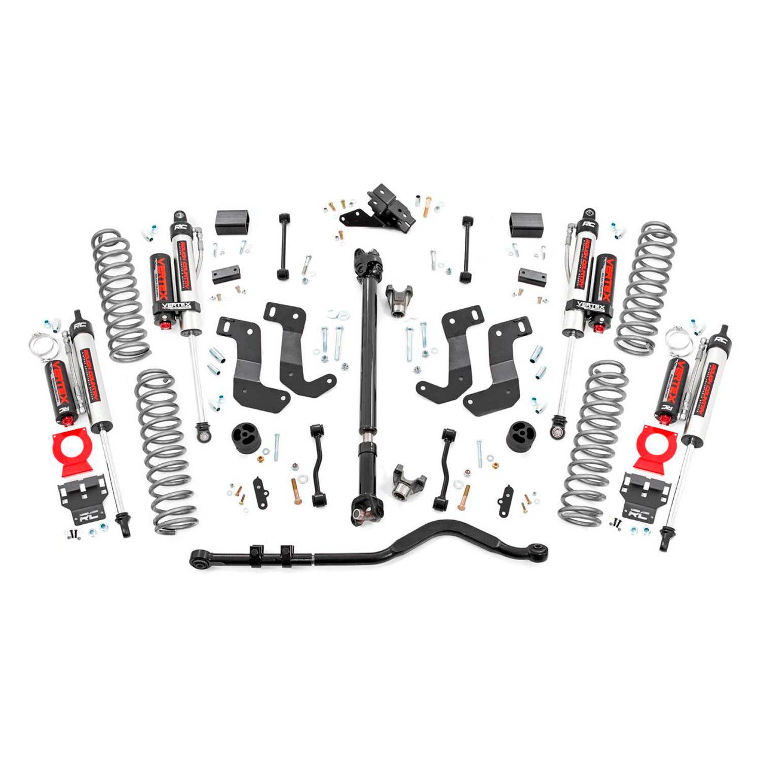 Rough Country® 65450 3.5" Stage 2 Front and Rear Suspension Lift Kit