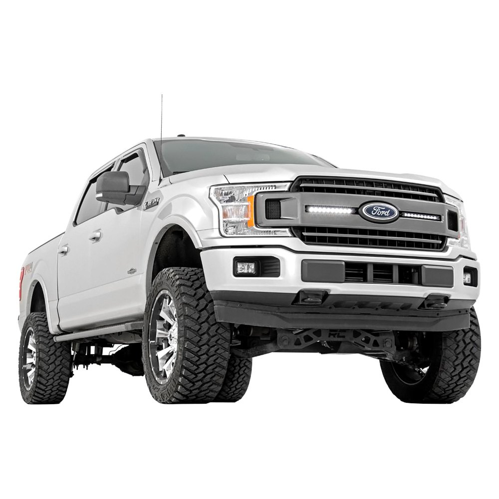 Rough Country® 70809 Grille Mounted 10" 2x30W Flood Beam LED Light