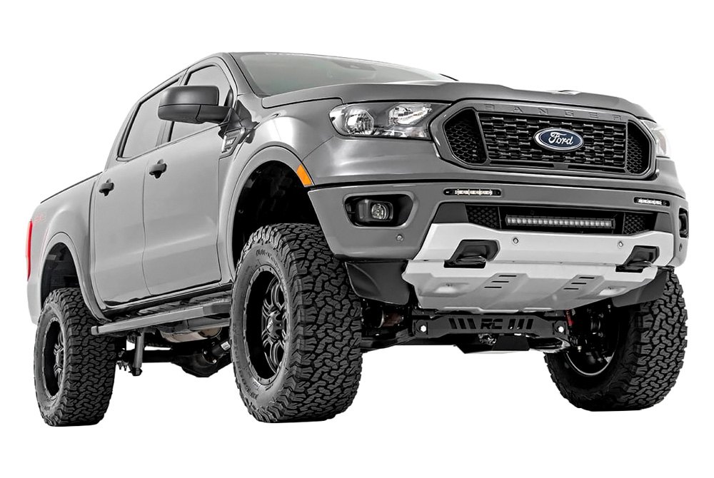 Rough Country® Ford Ranger 2020 Front Bumper Mounted 20" 100W Spot