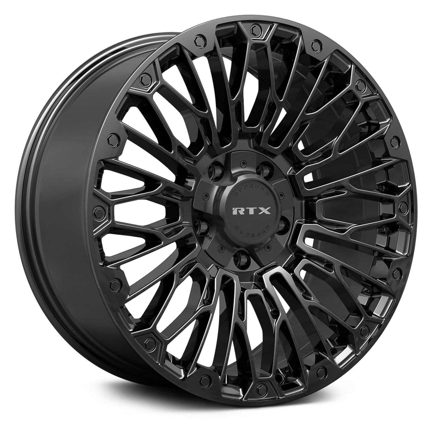 RTX® CHAOS Wheels - Gloss Black Rims