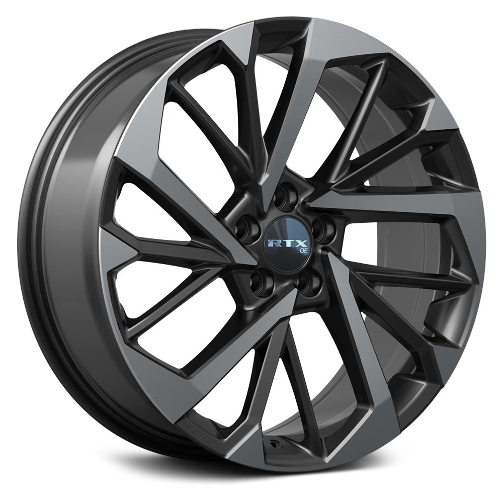 RTX® MM01 Wheels - Gloss Black with Machined Face Rims