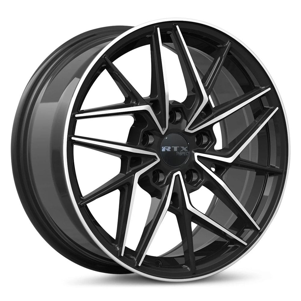 RTX® RS11 Wheels - Gloss Black with Machined Face Rims