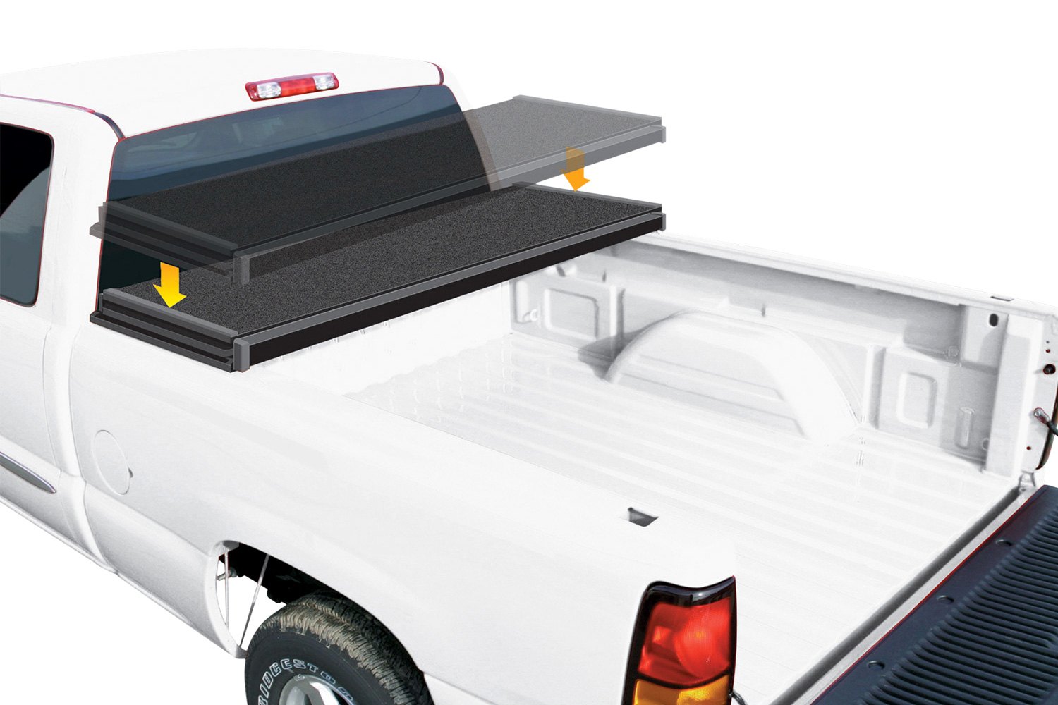 Rugged Liner E Series Hard Folding Tonneau Cover